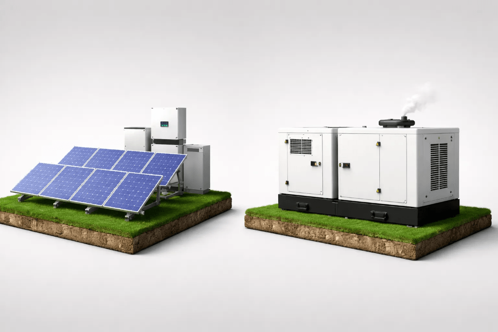 Solar vs. Generators: A Cost Breakdown for Lebanese Businesses